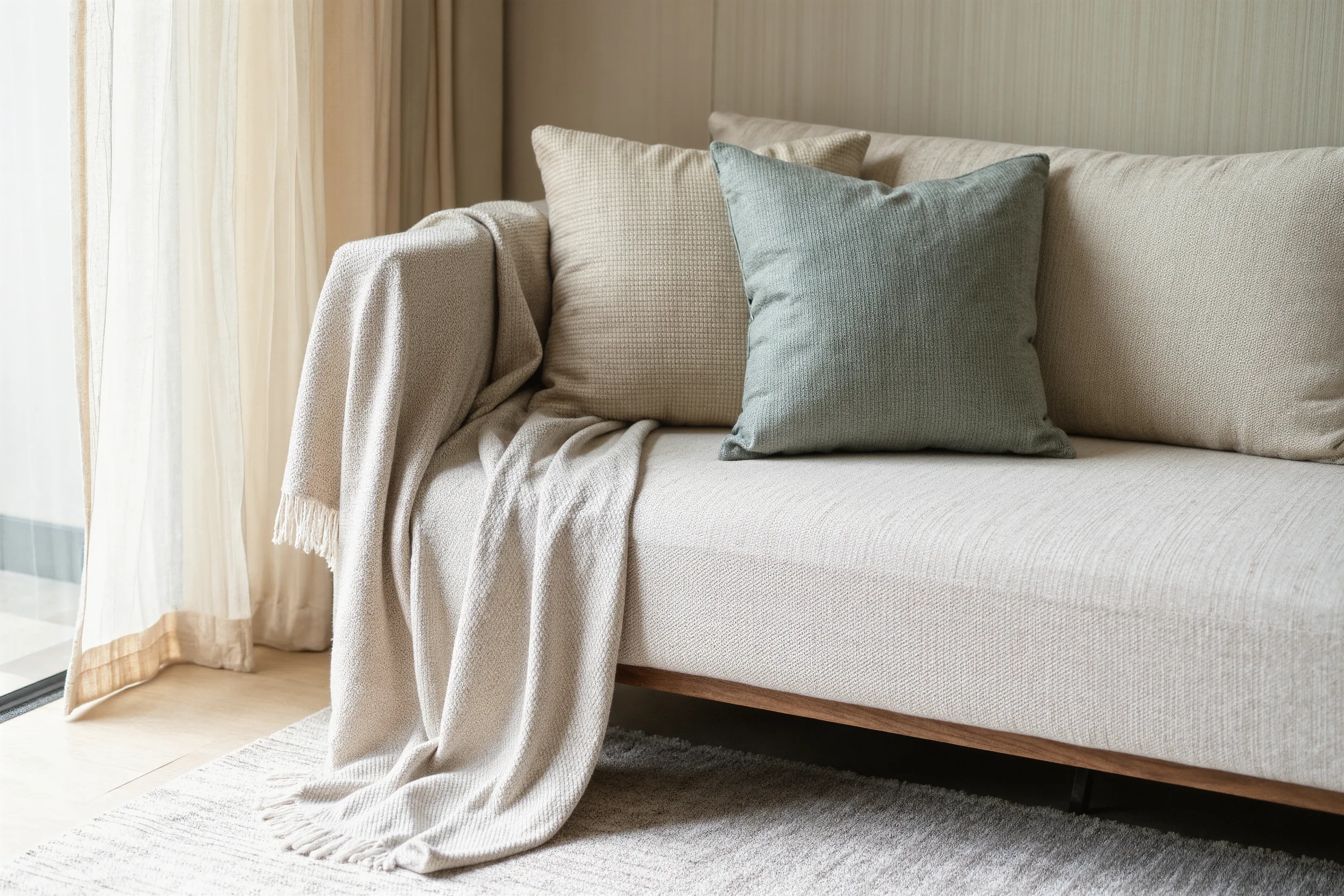 Textiles & Rugs — small-space decorating idea
