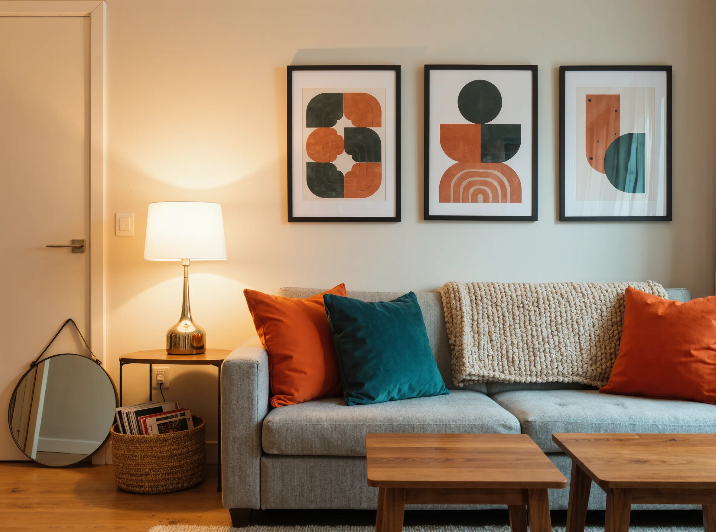 Budget-Friendly Décor — small-space decorating idea