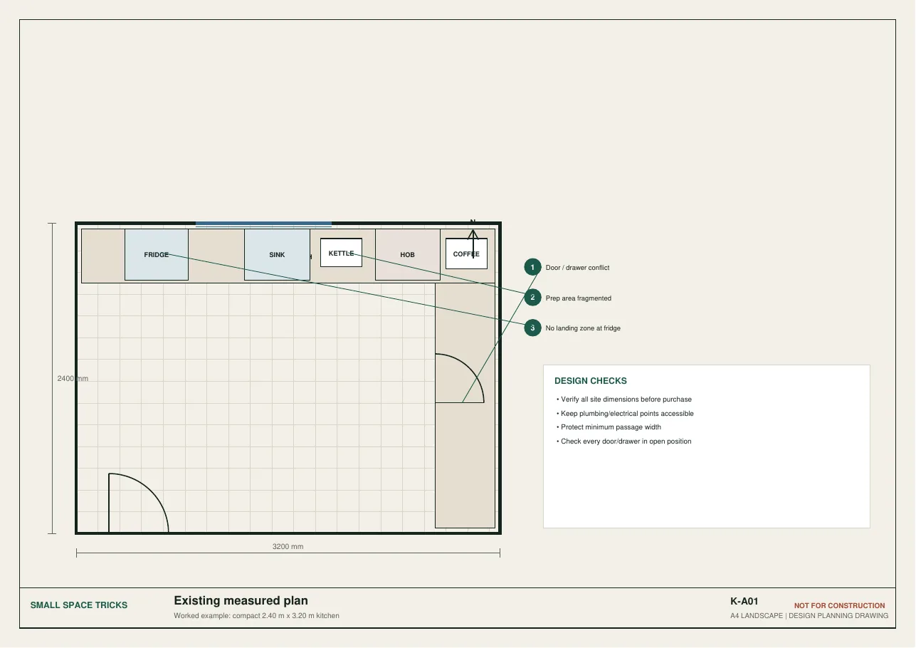 Measured plan